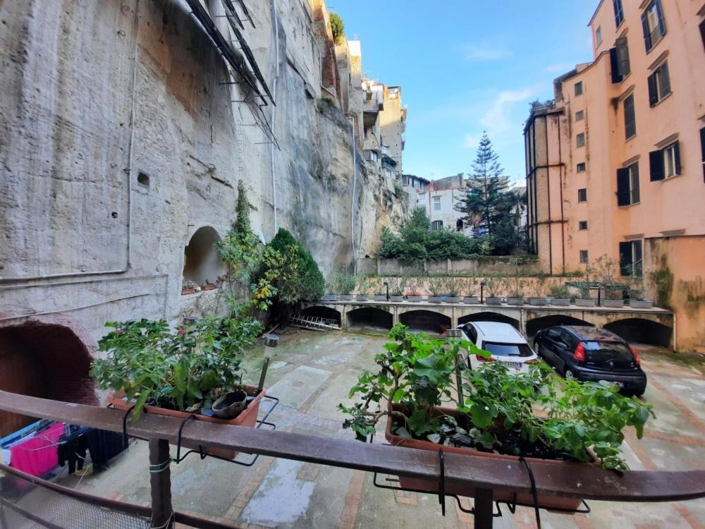 ナポリLa Casa Nella Rocciaアパートメント エクステリア 写真